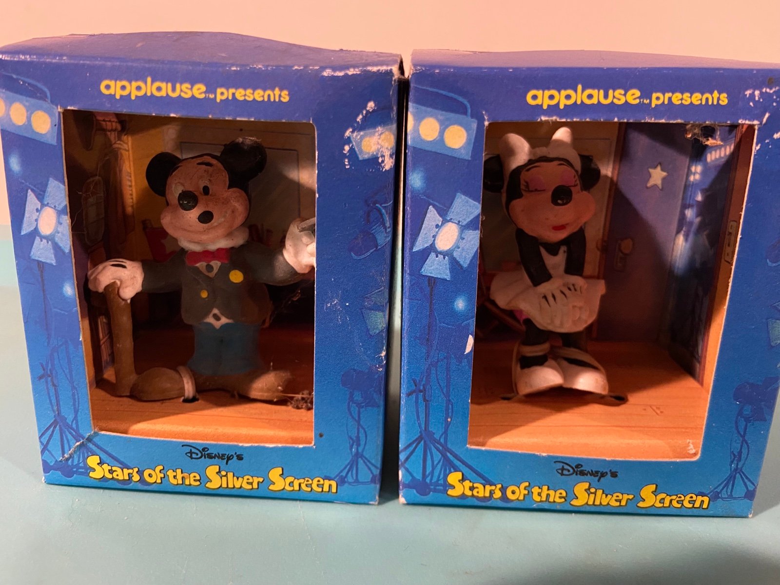 Applause Disney Mickey & Mickey Stars of the screen vintage