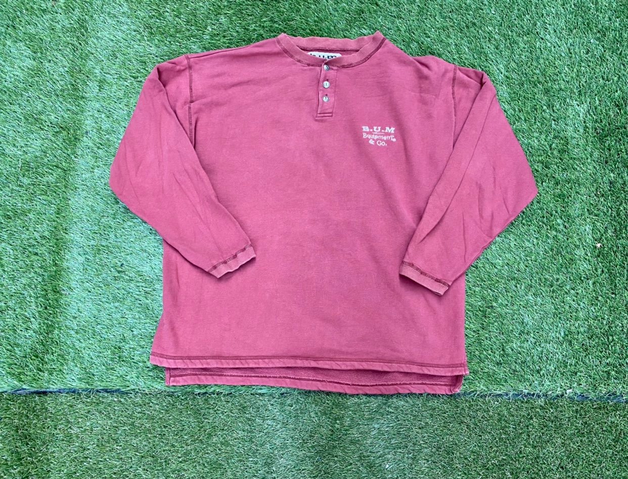 Vintage B.U.M. Equipment Long sleeve shi