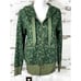 CABI Marathon Hooded Jacket Green Camo Sz S #6030 NWOT