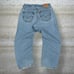 Levis Jeans 550 Husky Fit Light Wash Denim Red Tab
