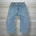 Levis Jeans 550 Husky Fit Light Wash Denim Red Tab
