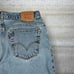 Levis Jeans 550 Husky Fit Light Wash Denim Red Tab