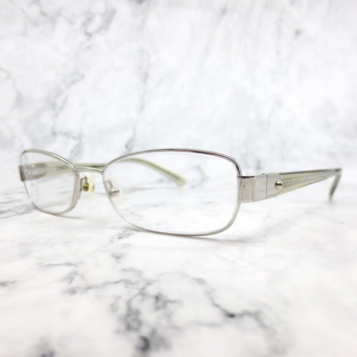 Marc Jacobs Eyeglasses Frames 037 RYT clear Silver Cat Eye Full Rim 53-16-130