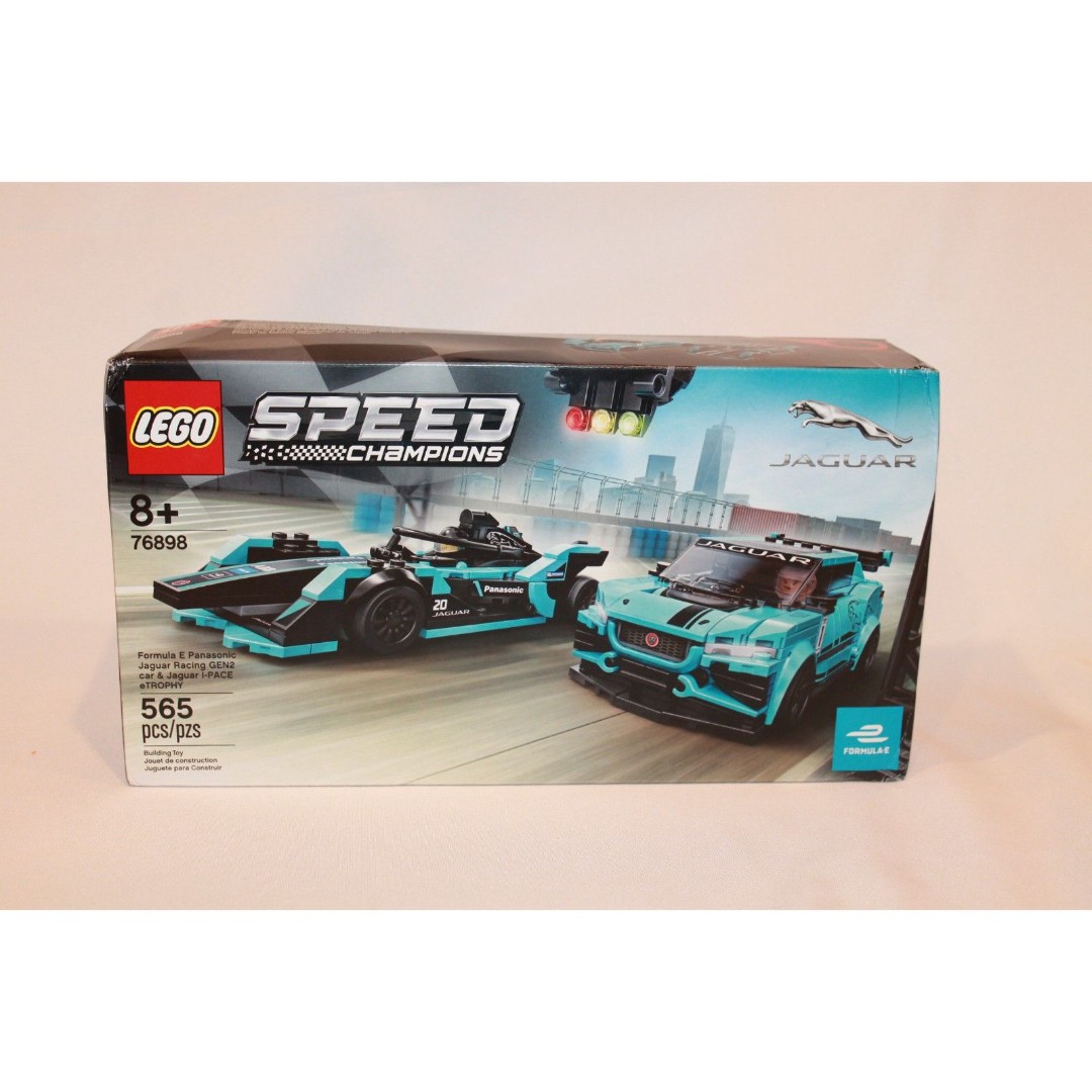 LEGO Formula E Panasonic Jaguar Racing GEN2 Car & Jaguar I-PACE eTROPHY (76898)