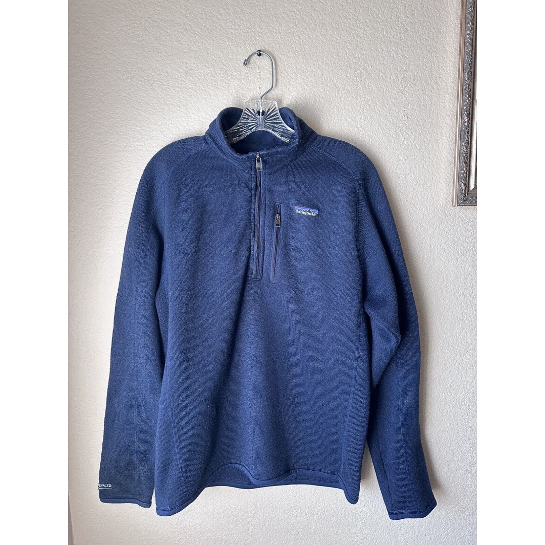 Patagonia Better Sweater Long Sleeve Zip Up Jacket Men’s Size Medium Blue