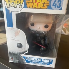 Funko Pop Star Wars Unmasked Vader