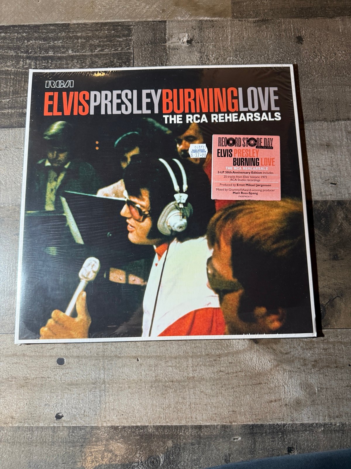 Elvis Presley Burning Love The RCA Rehearsals RSD Vinyl Brand New and Sealed