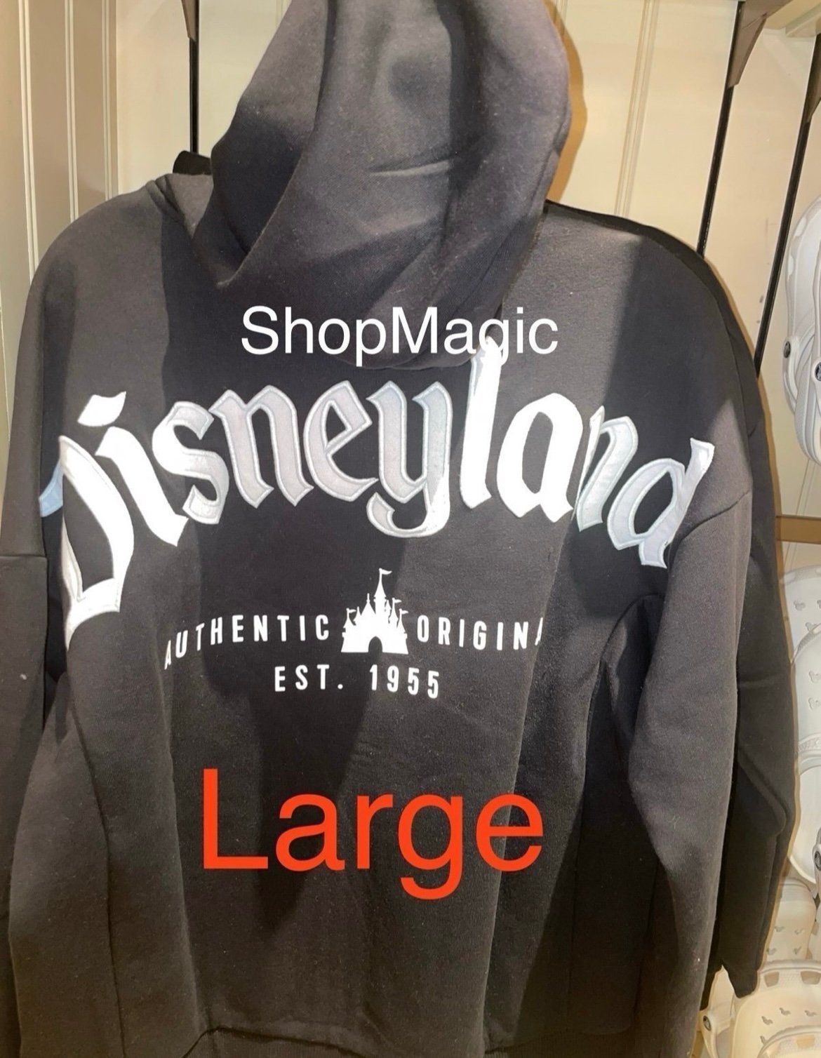 Disneyland Disney Parks Disneyland Zip Up Hoodie Black