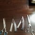 Hair dressing shear set