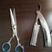Hair dressing shear set