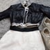 Bebe shorts and jackets set