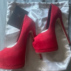 Red Women heels Giuseppe Zanotti