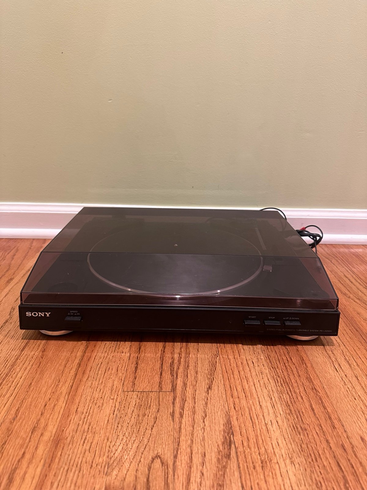 Sony PS-LX250H Automatic Stereo Turntable System Vinyl Record Player