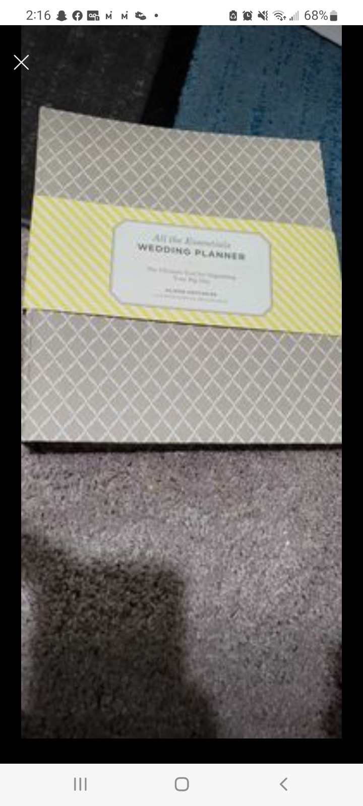 Brand New Wedding Planner Binder