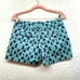 Vineyard Vines Shorts Women 0 Blue Green Washed Dayboat Pockets Whale Logo