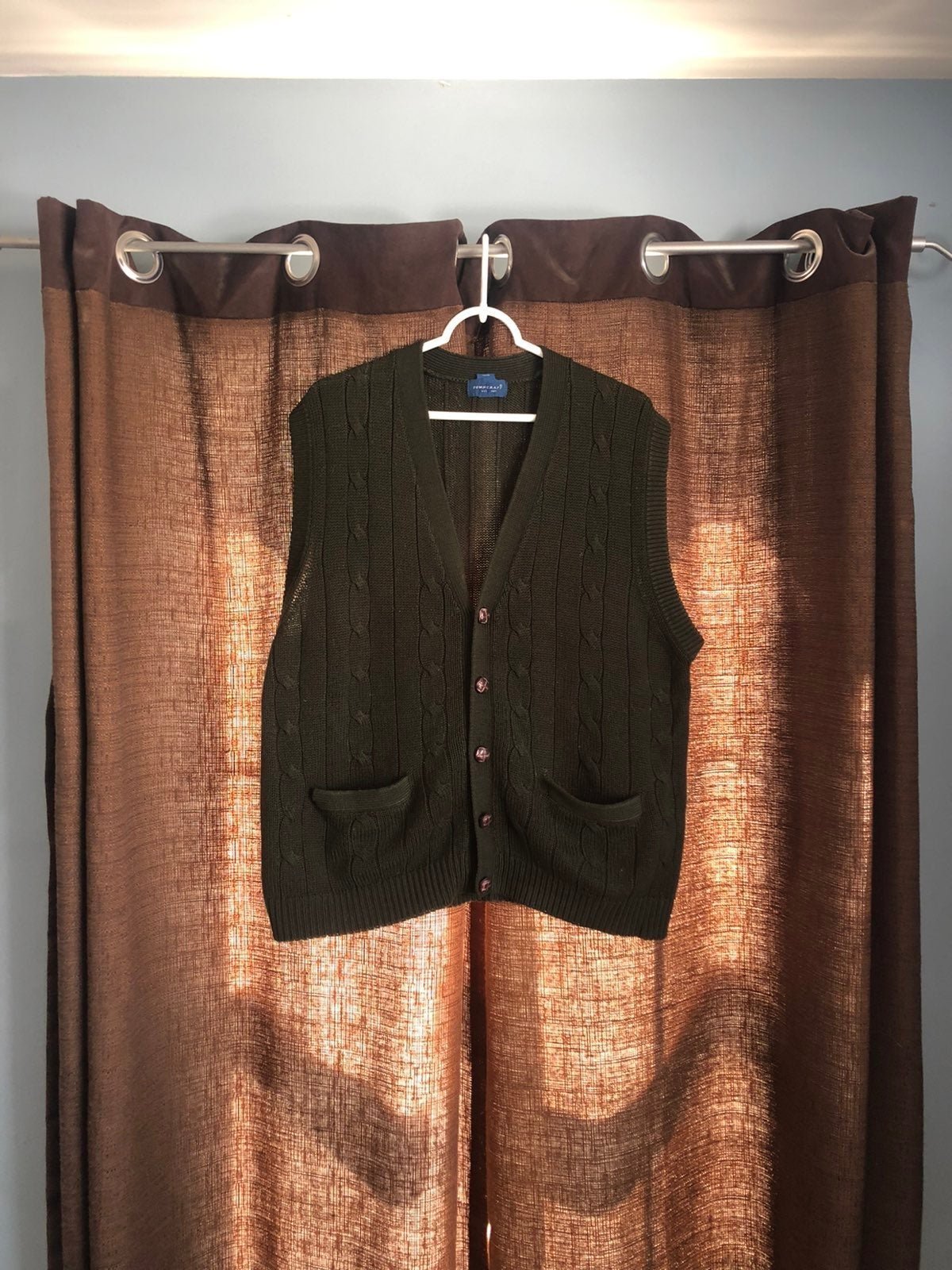 Knit Cardigan / Sweater Vest