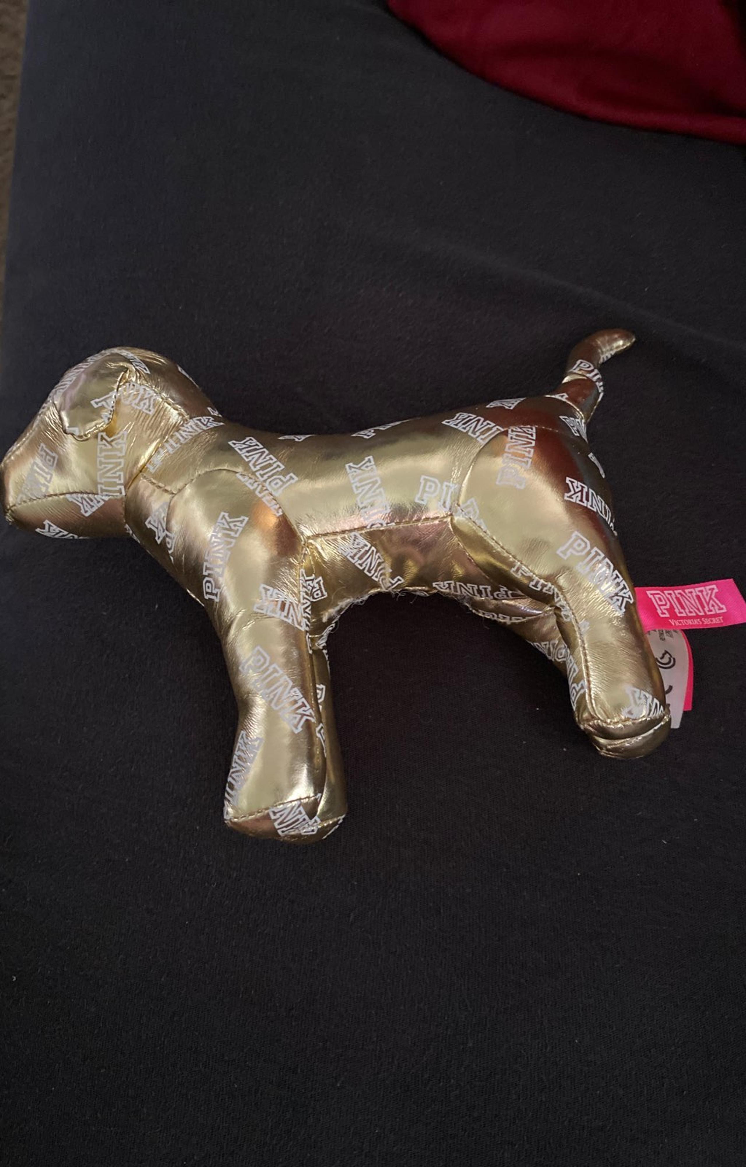 PINK gold dog