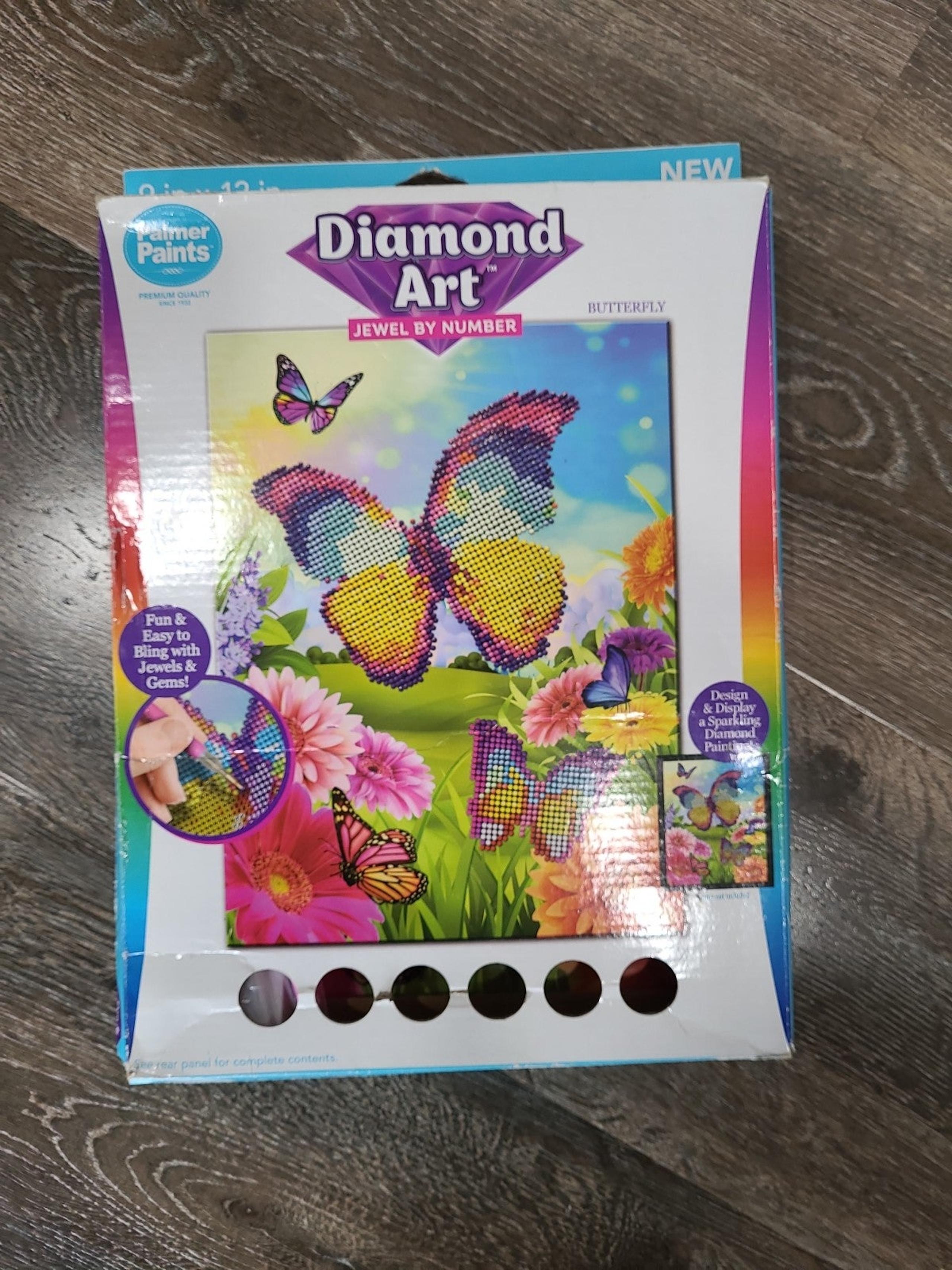 Butterfly diamond art