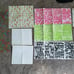 Lot: Letter & Number stickers 100+ packs