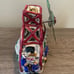 Blue Sky Clayworks Musical “Toy Mill” 2004 Heather Goldminc RARE Tea Light Read