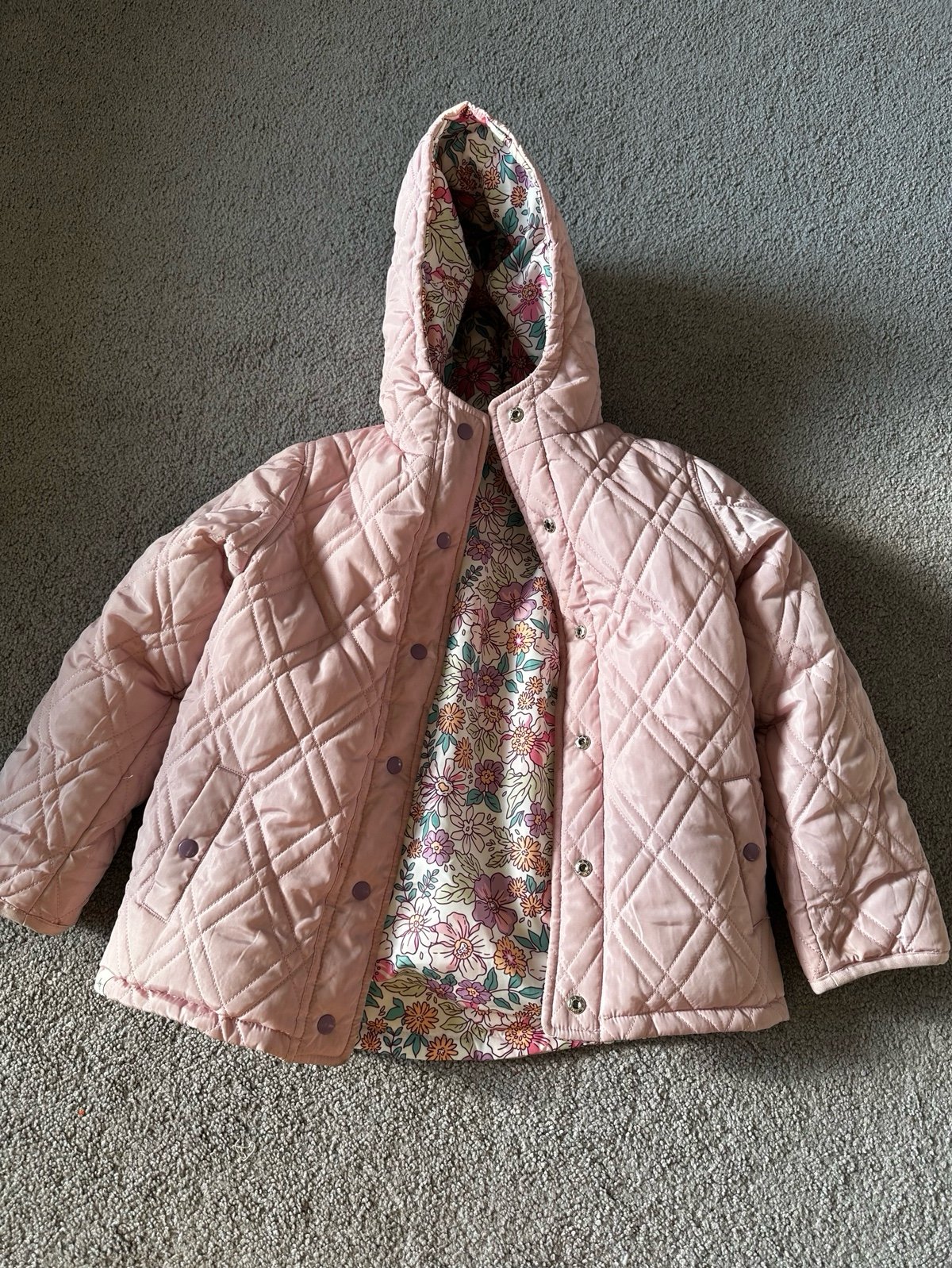 Jacket size 8 reversible Love and Grow