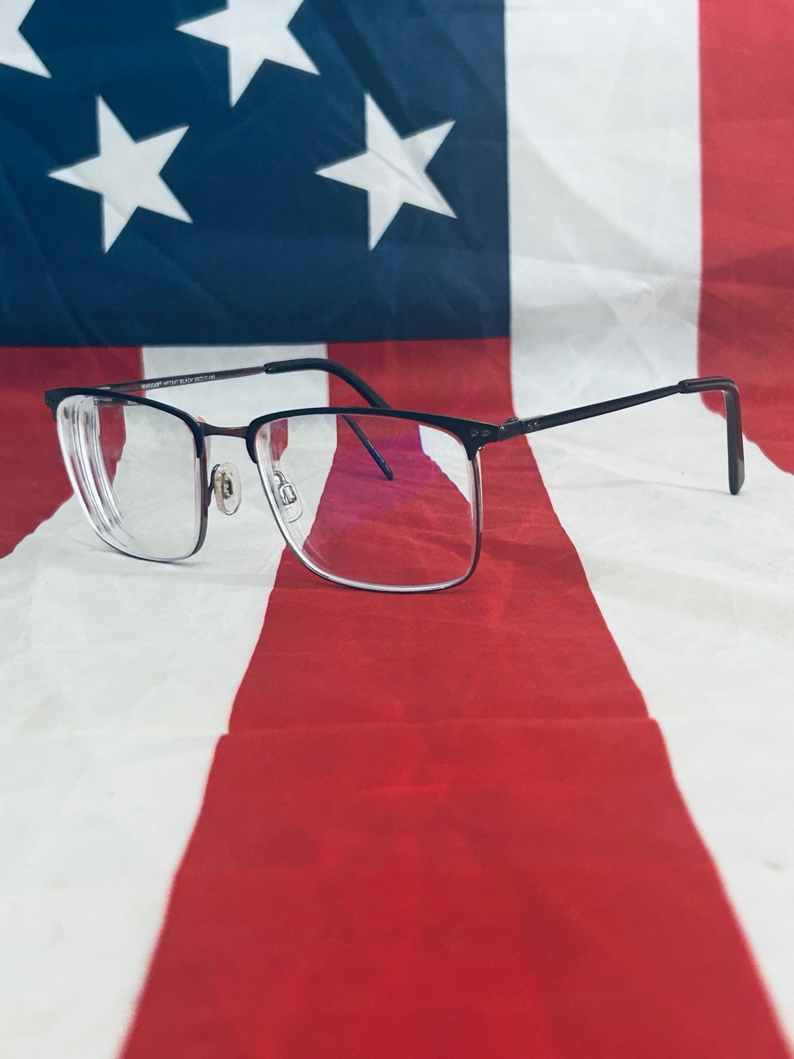 Haggar ~ Eyeglass Frames ~ Titanium Aviator ~ HFT 547 Black 55-17-145