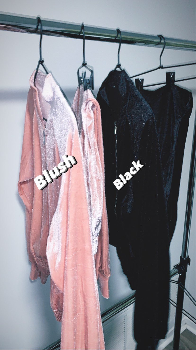 velour tracksuit