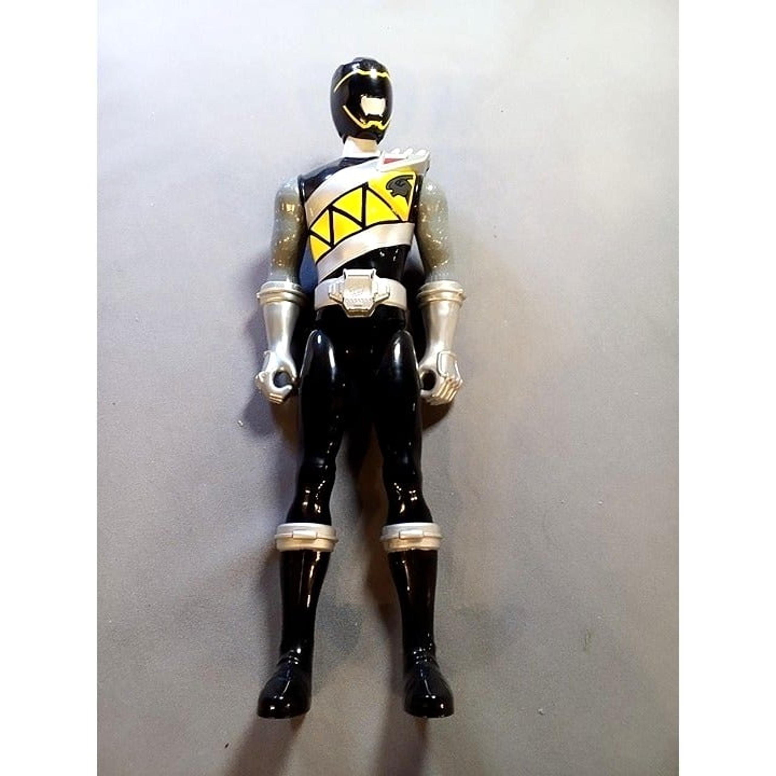 Power Rangers Dino Rush Black Ranger Action Figure (3d2)