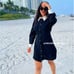 ZARA LAST ONE!!! Contrasting Mini Dress NWT