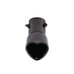New Gunmetal Heart Shaped Stainless Steel Car Exhaust Pipe Muffler Tip Curved