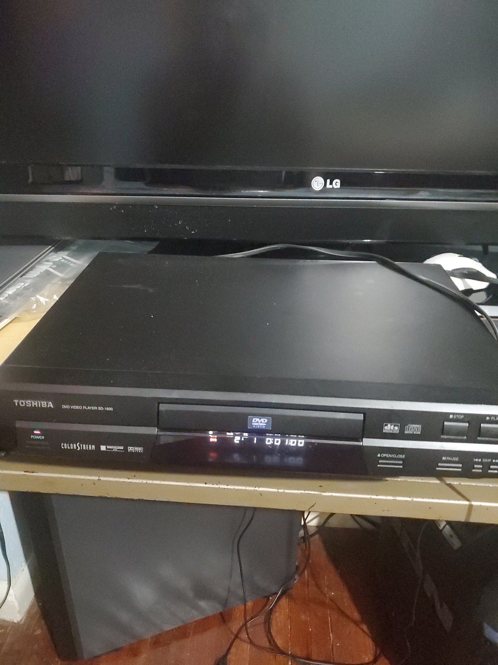 Toshiba DVD player