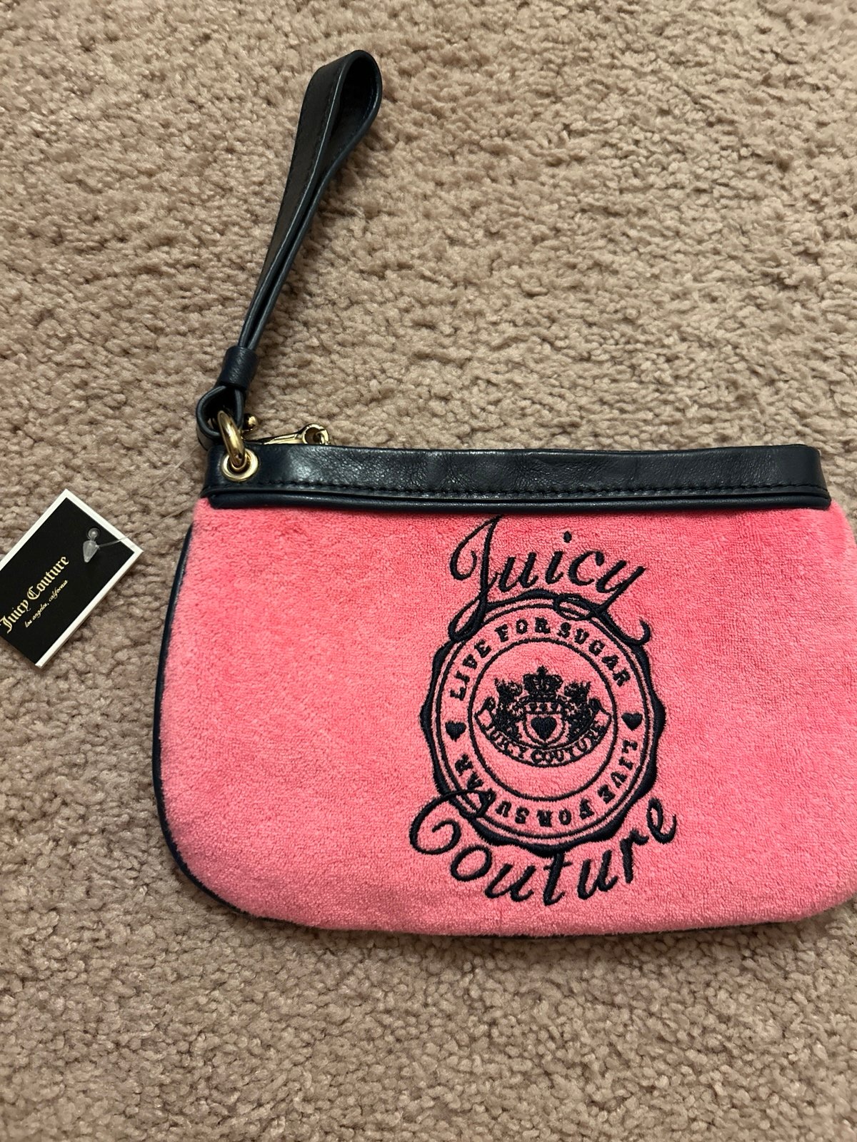 Pink Vintage Juicy Couture Wristlet