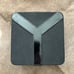 YSL Yves Saint Laurent Patent Leather Cotton Y Logo Make Up Box Kit