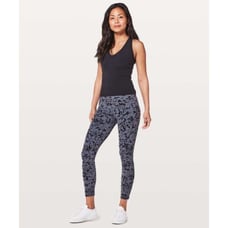 Lululemon Align Pant II *25 in Efflorescent Nebula Black Size 4