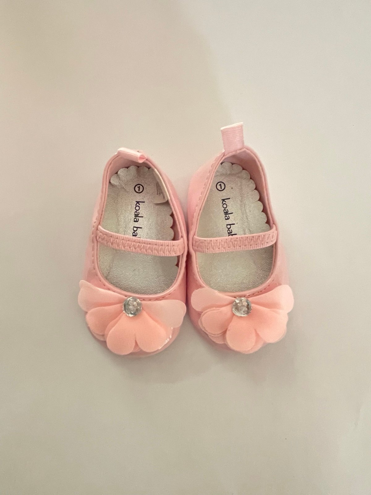 Easter Baby Shoes Size 1 - Little Baby Girl's Mary Jane Shoes by Koala