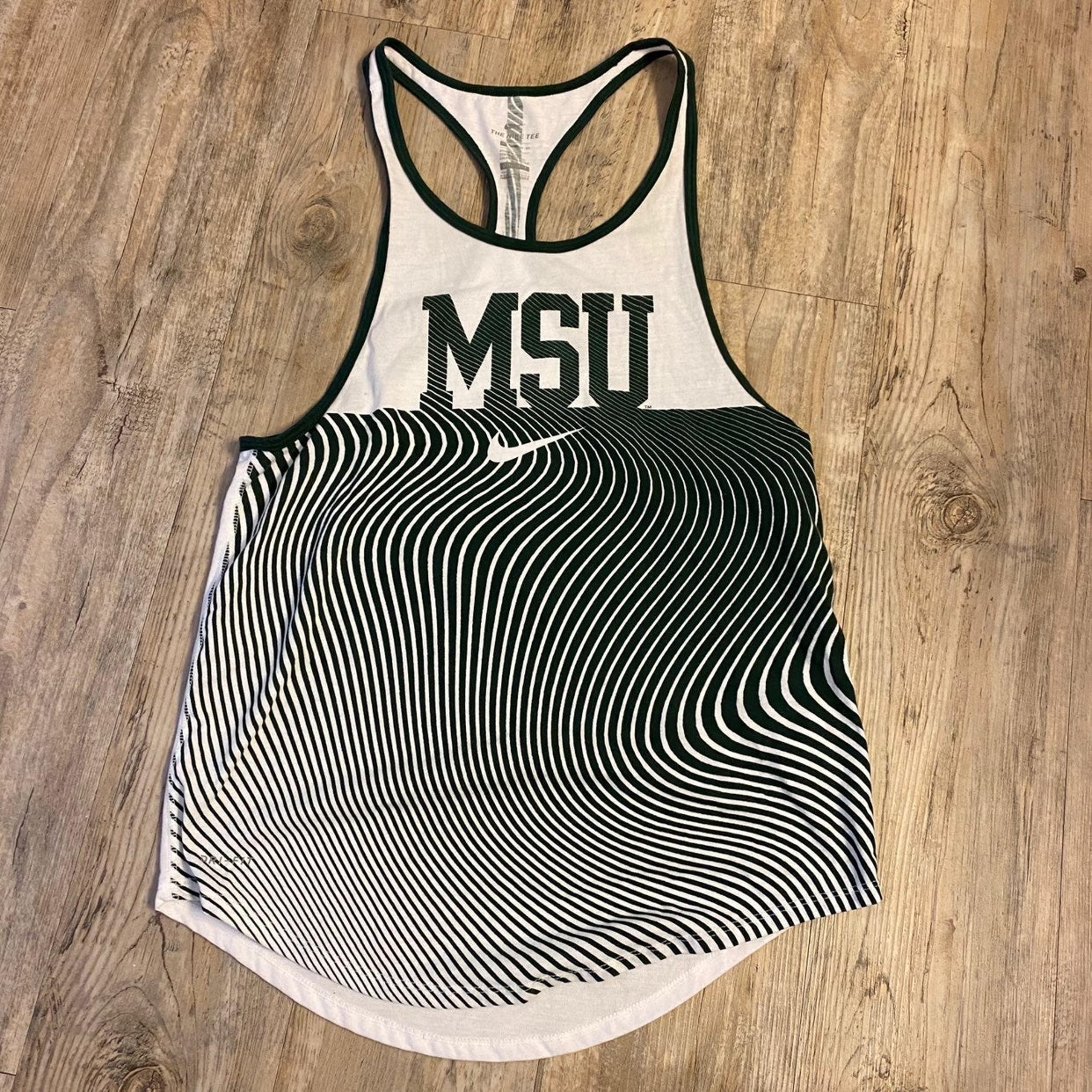 Michigan state nike tank