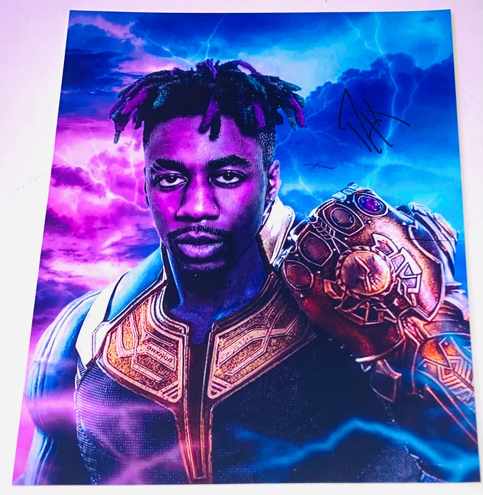 DAX RAPPER SIGNED AUTOGRAPHED CUSTOM 8X10 PHOTO RARE (NF, HOPSIN)