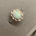 S925 VINTAGE 2.5CT OPAL ENGAGEMENT RING
