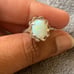 S925 VINTAGE 2.5CT OPAL ENGAGEMENT RING