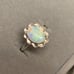 S925 VINTAGE 2.5CT OPAL ENGAGEMENT RING