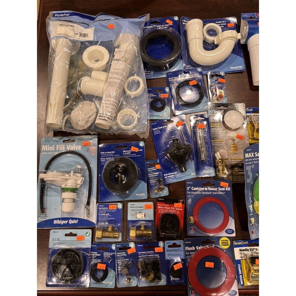 Plumbing Resellers Lot 47 Pcs Plumbers Exact Items Shown Will Be Shipped Lot#P1