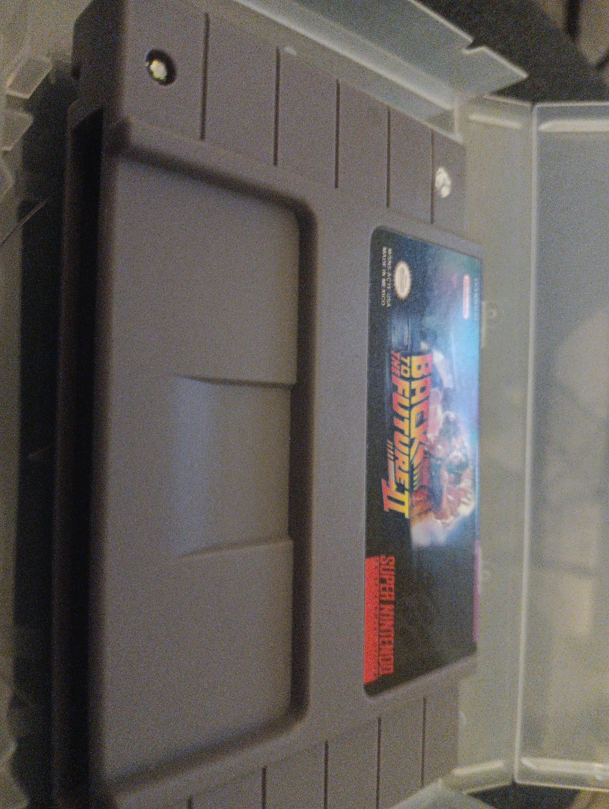 Snes Back to the future II Game