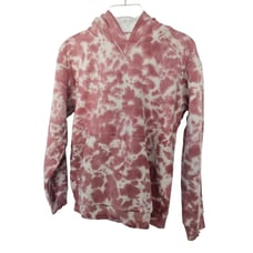 Lululemon All Yours Hoodie Tie Dye Marmoleado Tie Dye Brier Rose sz 8 118 Basic