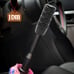 BRAND NEW UNIVERSAL Black Frosted Manuel Stick Shift Knob & Extender Extension