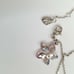 Vintage Swarovski Silver Necklace Flower