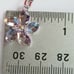 Vintage Swarovski Silver Necklace Flower