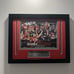 Georgia Bulldogs Back To Back Champions Collage photo framed