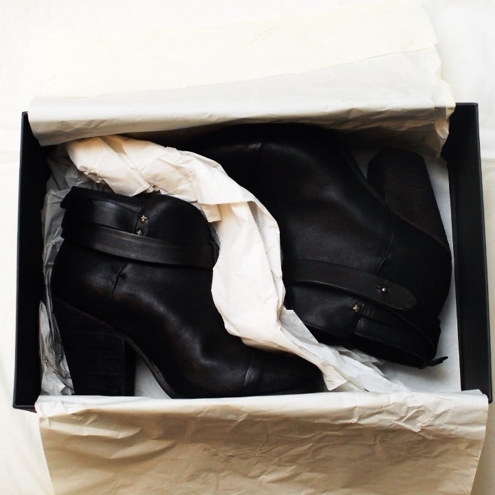 Rag and Bone black Harrow Boots 36.5