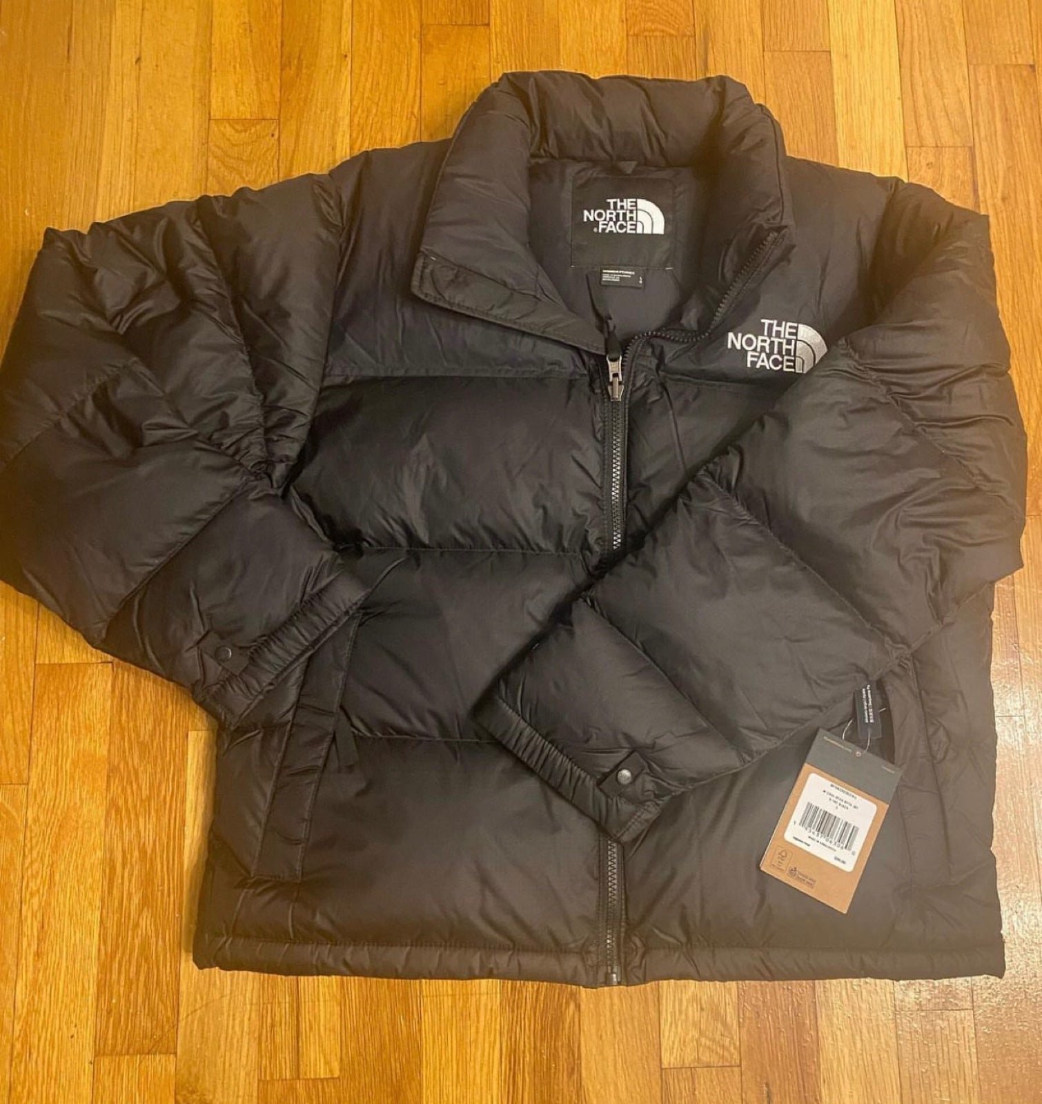 North face puffer coat