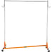 VEVOR 71in Garment Rack Z-Truck 300lbs Heavy-Duty Collapsible Clothing Stand